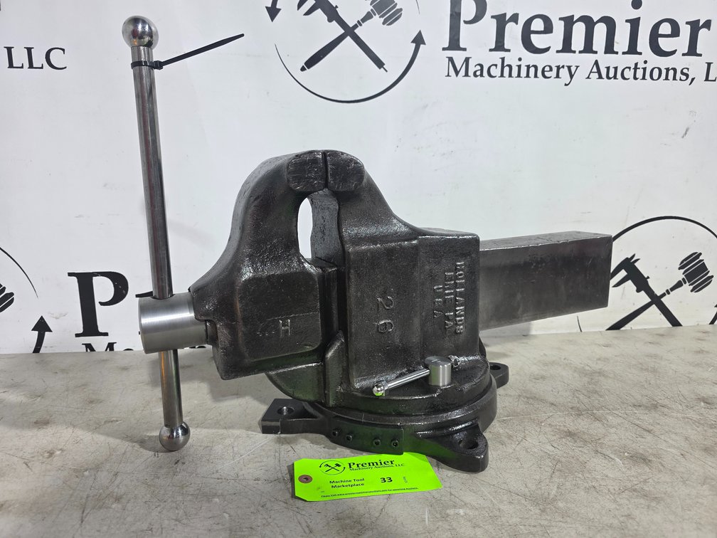 Hollands No. 26 Swivel Base Bench Vise.