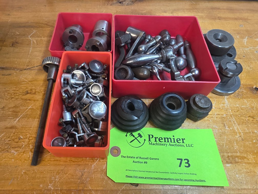 Group of Miscellaneous Watchmakers Lathe Parts.