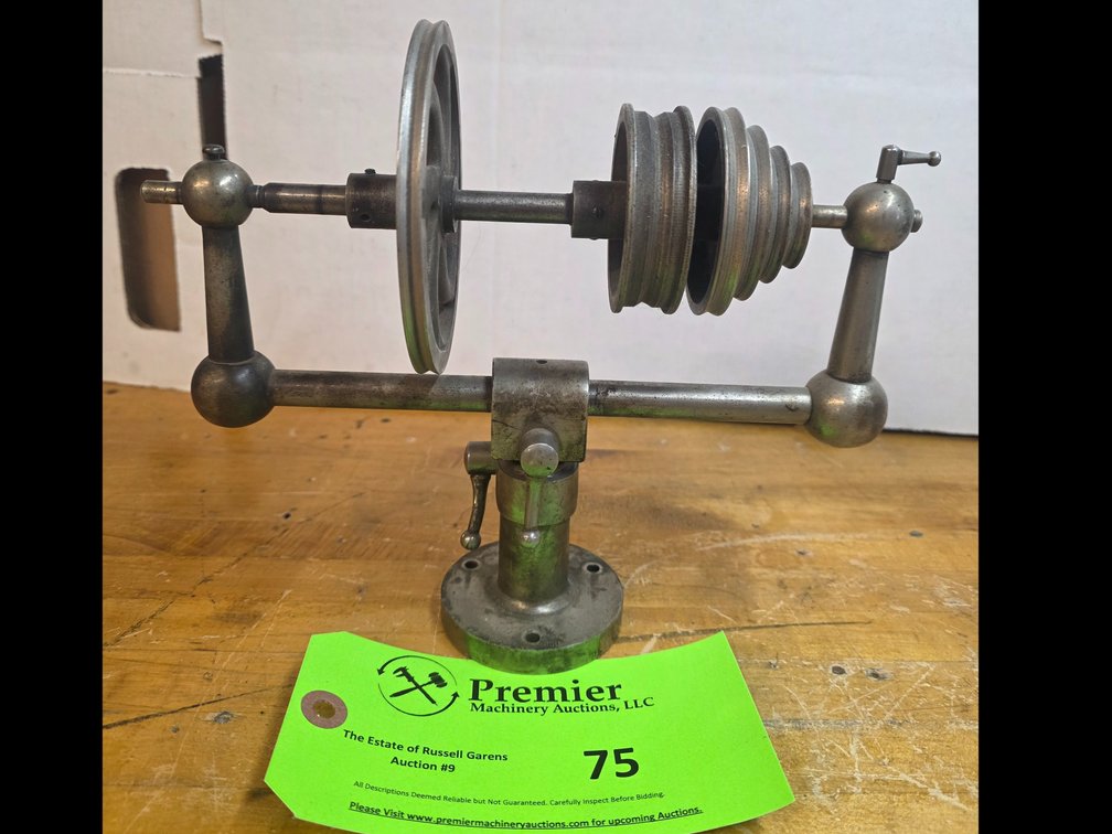 Drive Pulley Stand for Watchmakers Lathe.