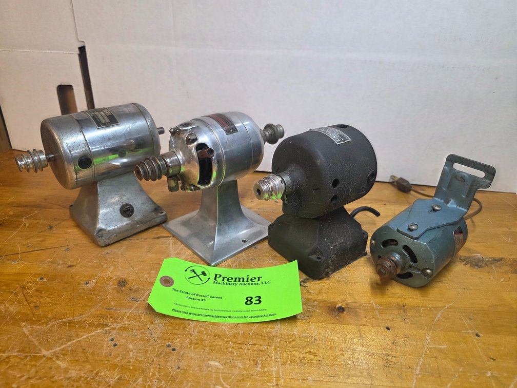 (4) Assorted Electric Motors.