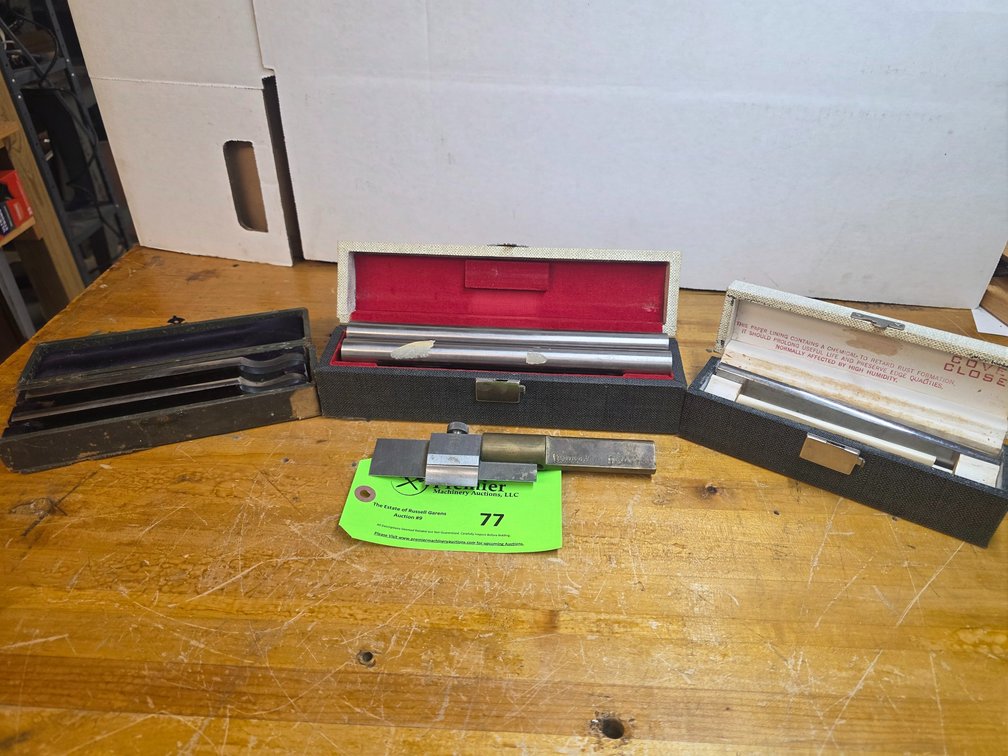 Assorted Microtome Blades and Holder.