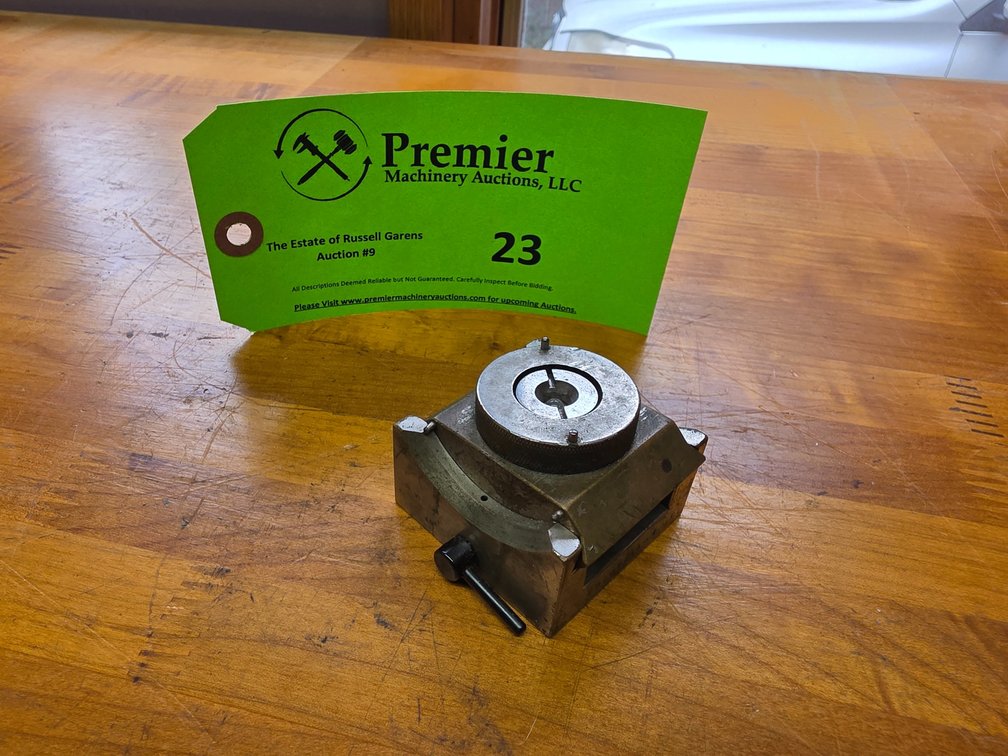 Small Adjustable Angle Positioning Table. 