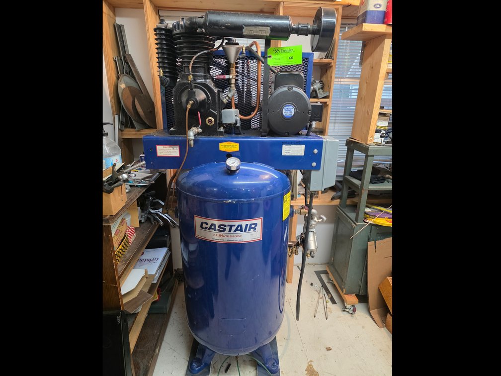 Castair 5 HP Reciprocating Air Compressor.