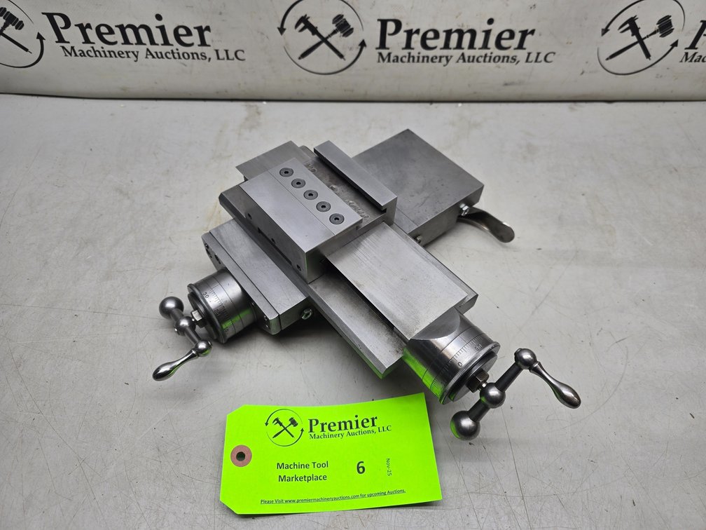 Refurbished Compound Cross Slide for Hardinge Hand Screw or Speed Lathe. 