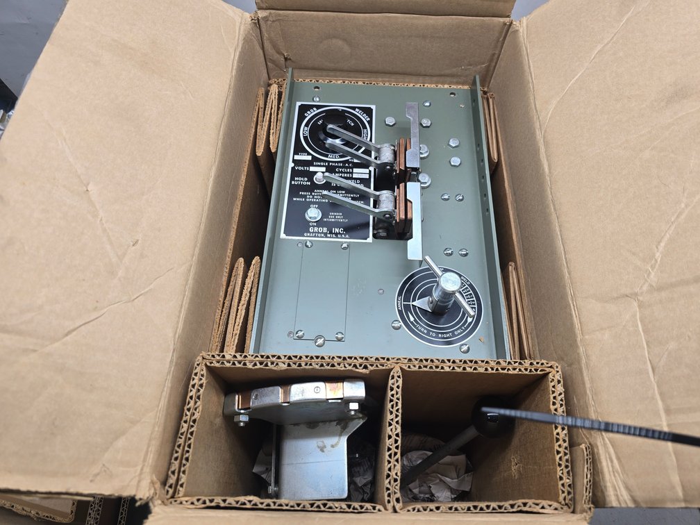 New Grob Type RW-A Blade Welder.