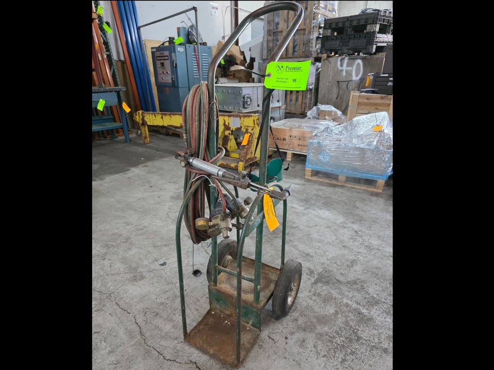 Oxy-acetylene Torch Cart.