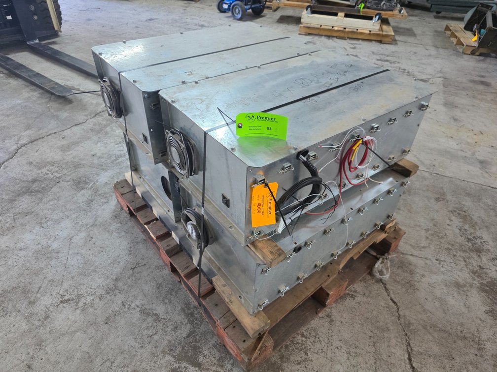 (4) 48 V. Lithium Ion Battery Packs. 