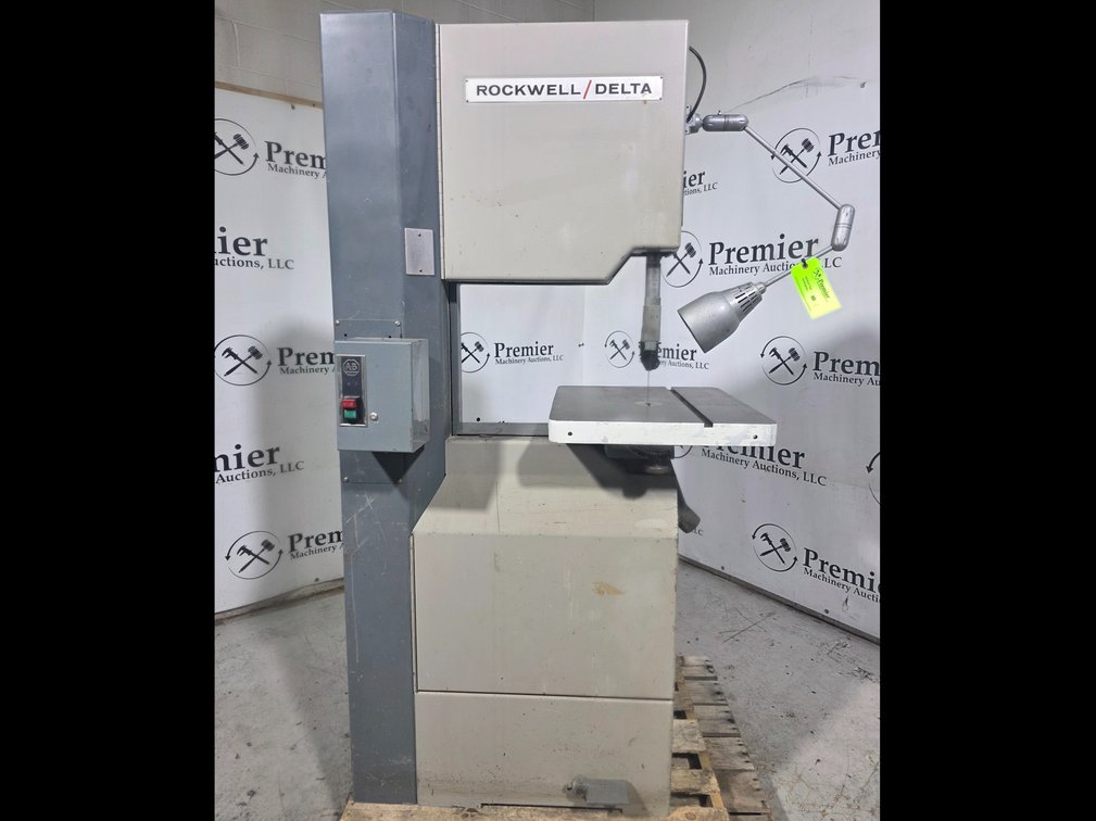 Rockwell/Delta no. 28-3XO, 20" Woodcutting Bandsaw.