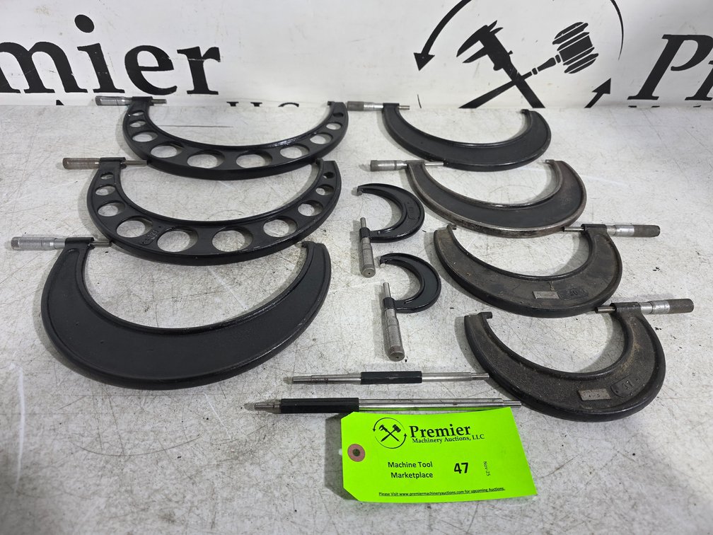 Group of Assorted Micrometers.