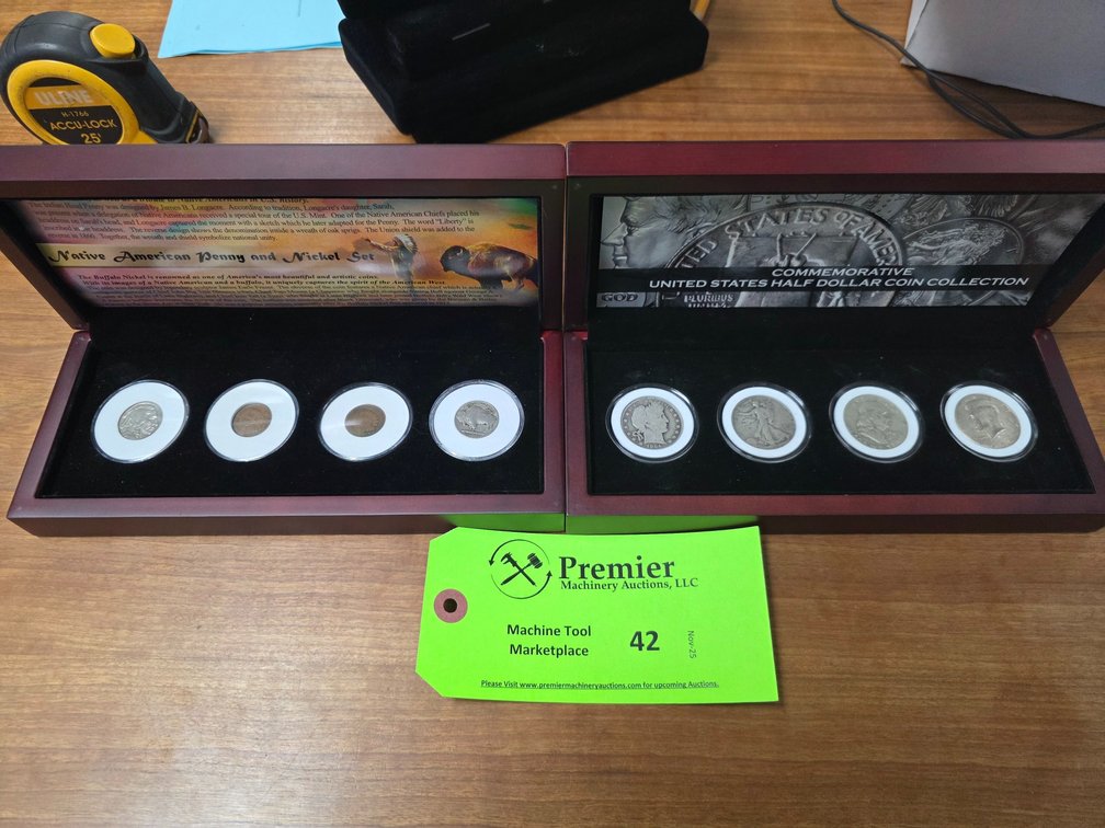 (2) Collector Coin Sets. 