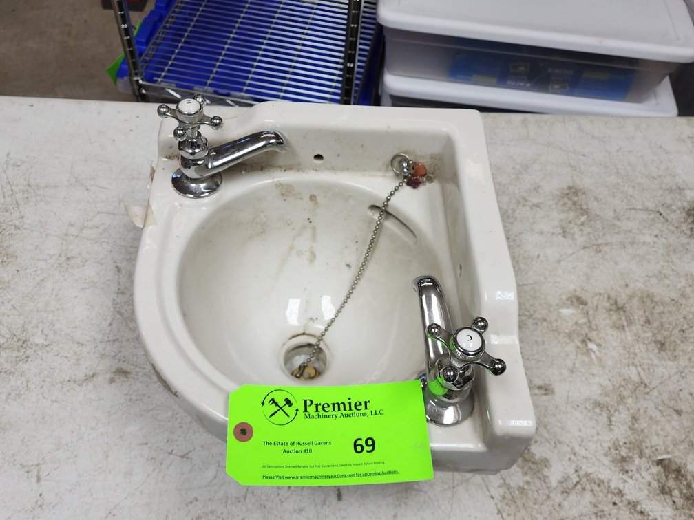 Cute Antique Corner Sink.