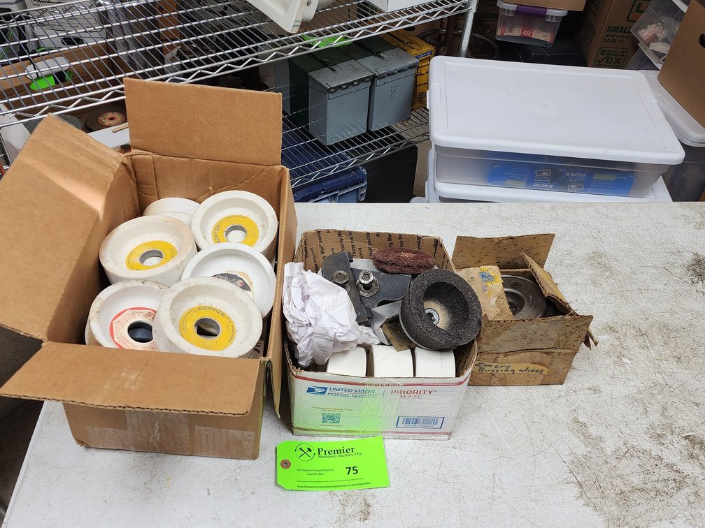 Assorted Grinding Wheels.