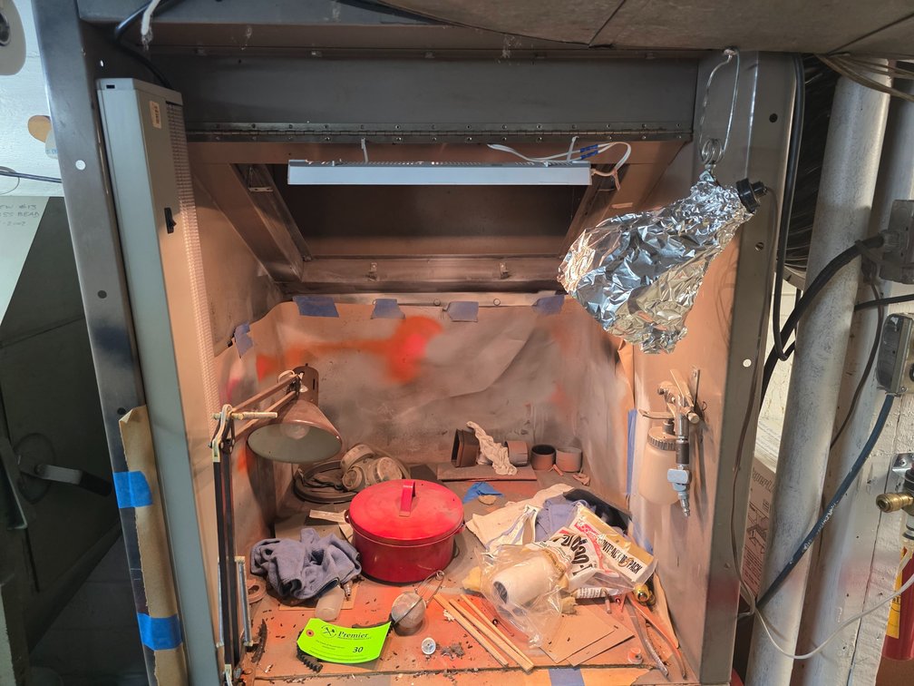Spray Booth. 