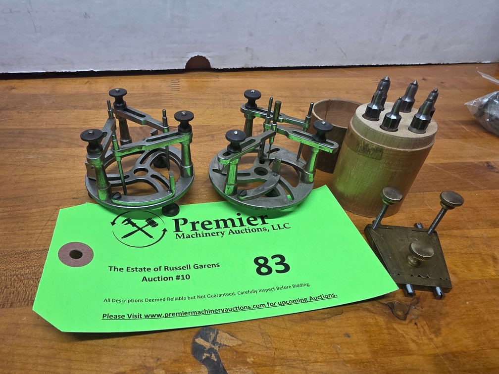 Assorted Pocket Watch Repair Tools.