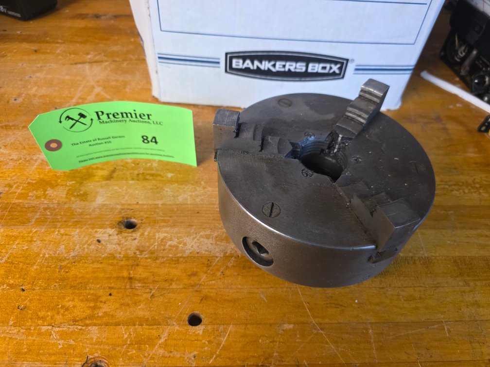 6-1/2" 3-Jaw Chuck. 