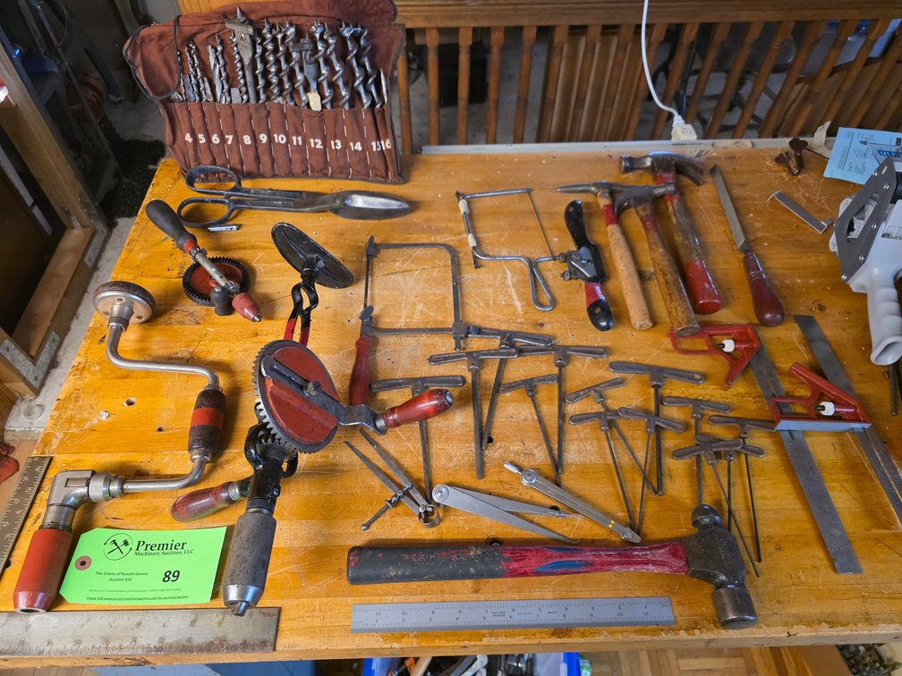 Assorted Hand Tools. 