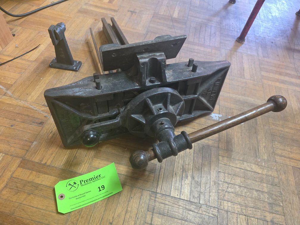 Emmert Mfg. CO. Pattern Makers Vise. 