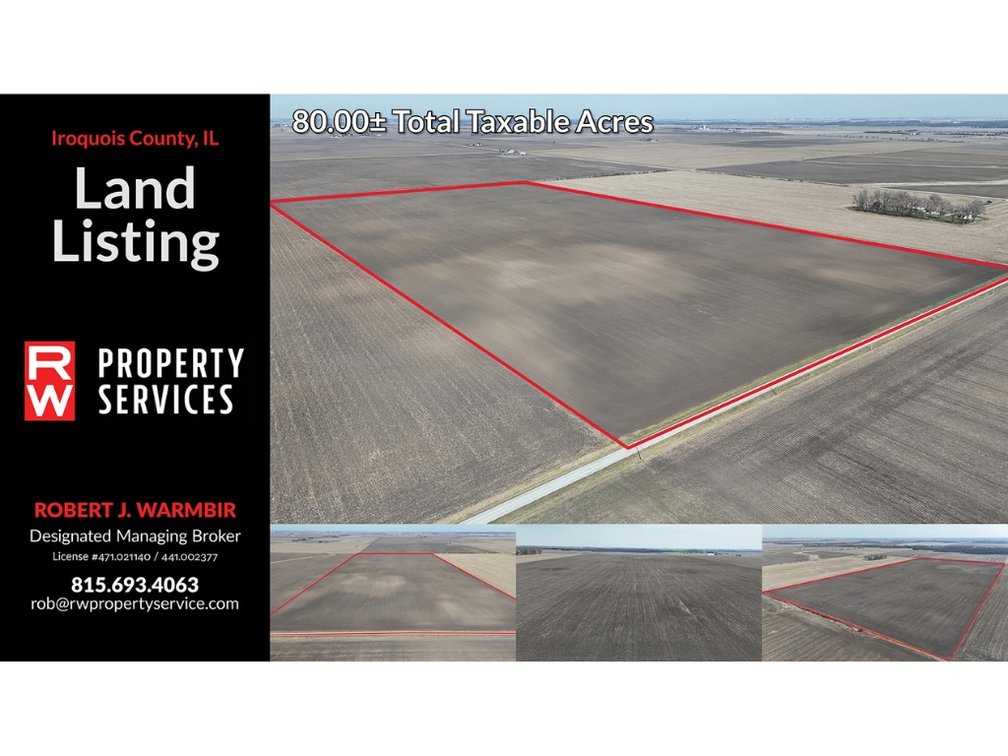 Image for 80.00± Acres Ash Grove Township, Iroquois County, IL
