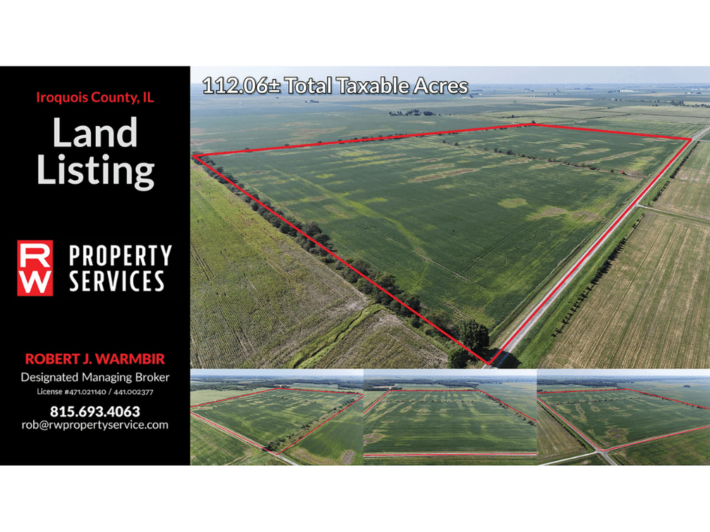 Image for 112.06± Acres Iroquois Township, Iroquois County, IL