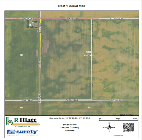 Image for Jasper Co. IN 160ac.