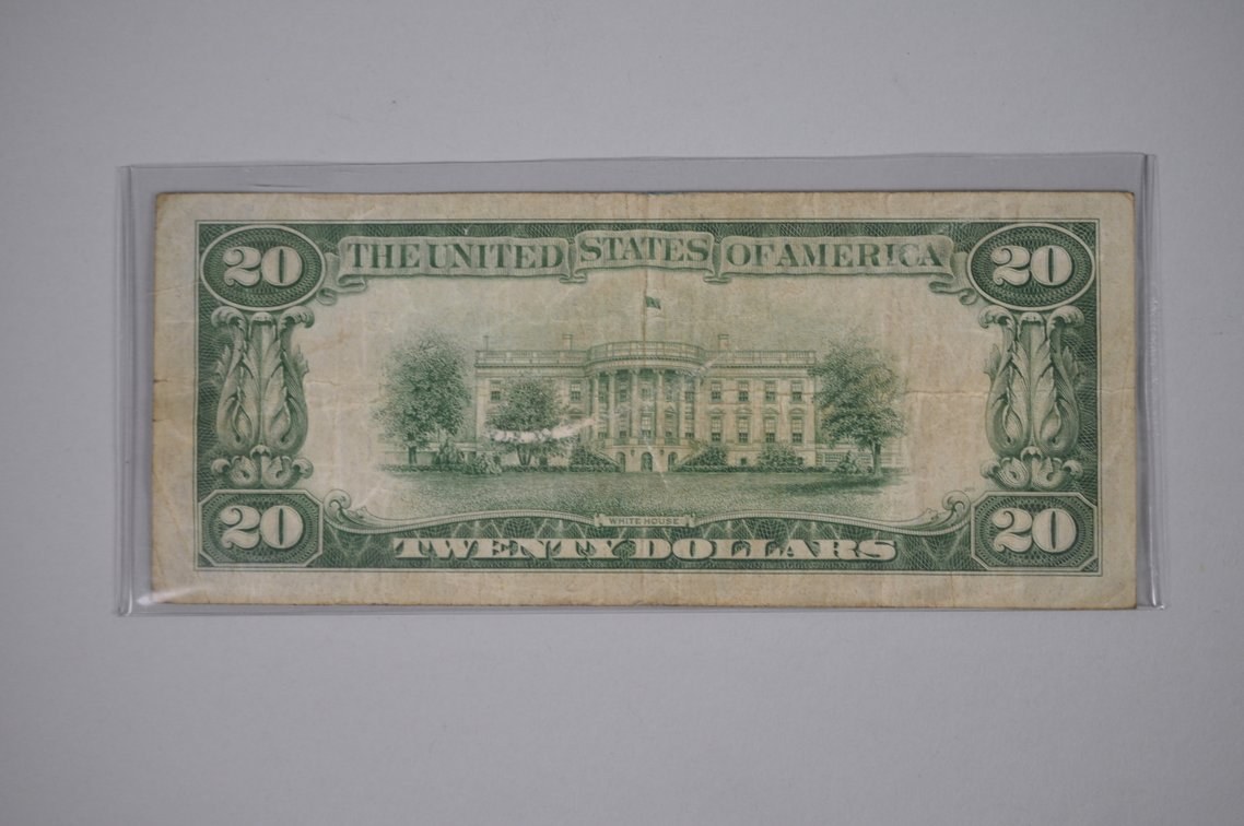 1934 Small Type $10 & $20 Notes, photo 13 of 15