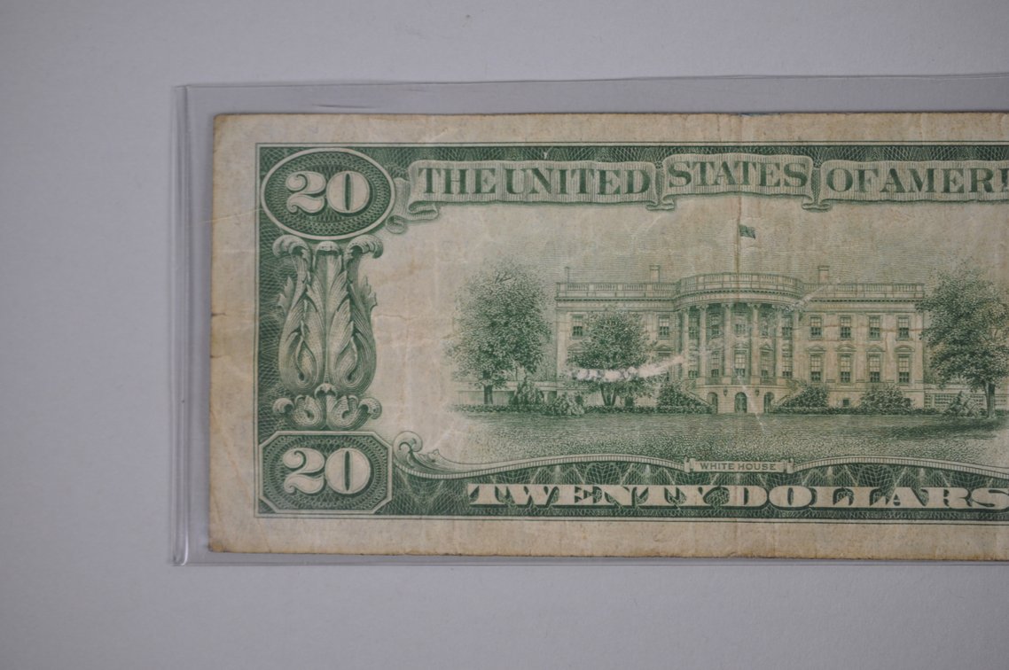 1934 Small Type $10 & $20 Notes, photo 14 of 15