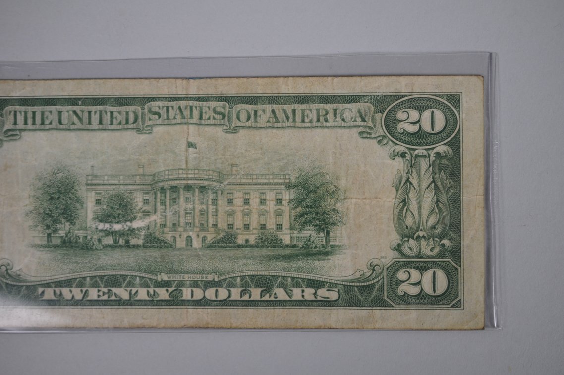 1934 Small Type $10 & $20 Notes, photo 15 of 15