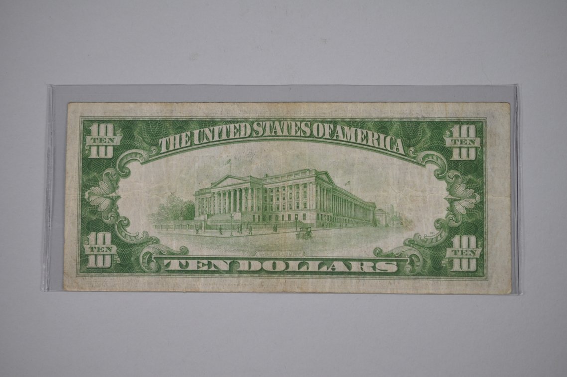 1934 Small Type $10 & $20 Notes, photo 6 of 15