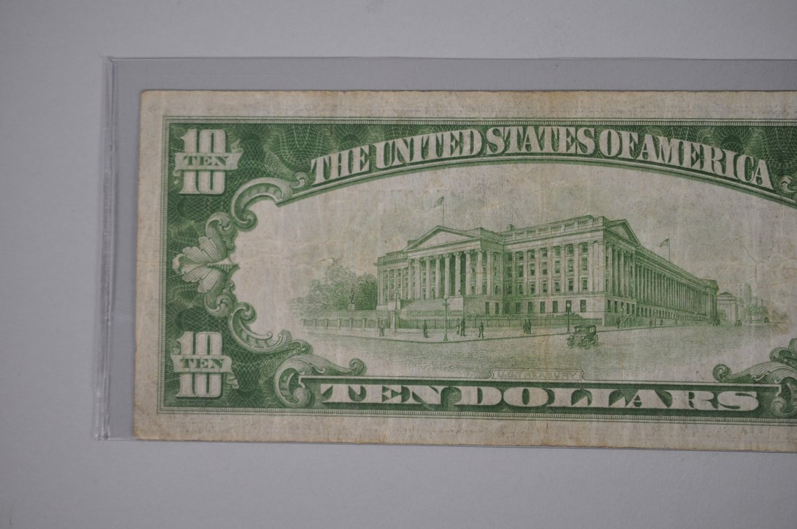 1934 Small Type $10 & $20 Notes, photo 7 of 15