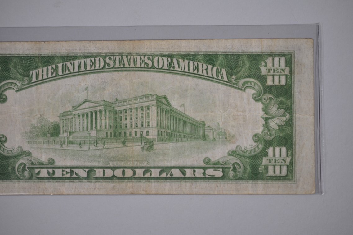 1934 Small Type $10 & $20 Notes, photo 8 of 15