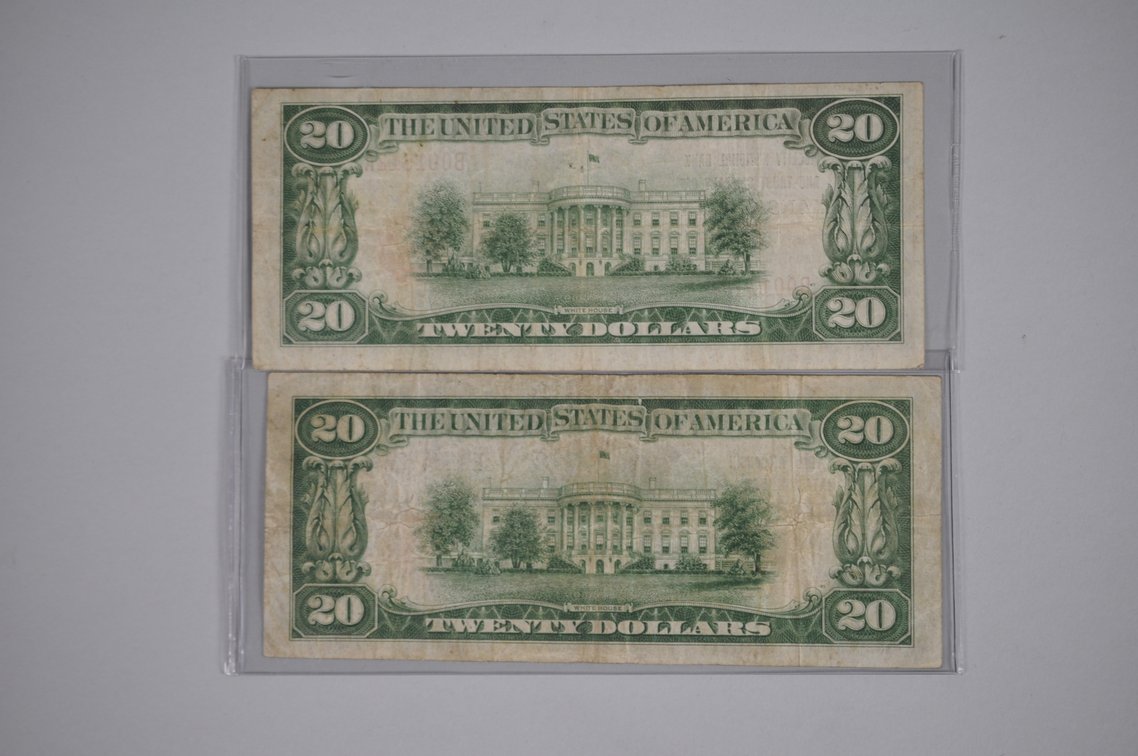 1929 Small Type Brown Seal Nat’l Currency, photo 11 of 14
