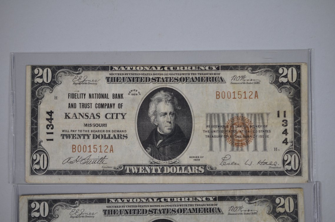 1929 Small Type Brown Seal Nat’l Currency, photo 9 of 14