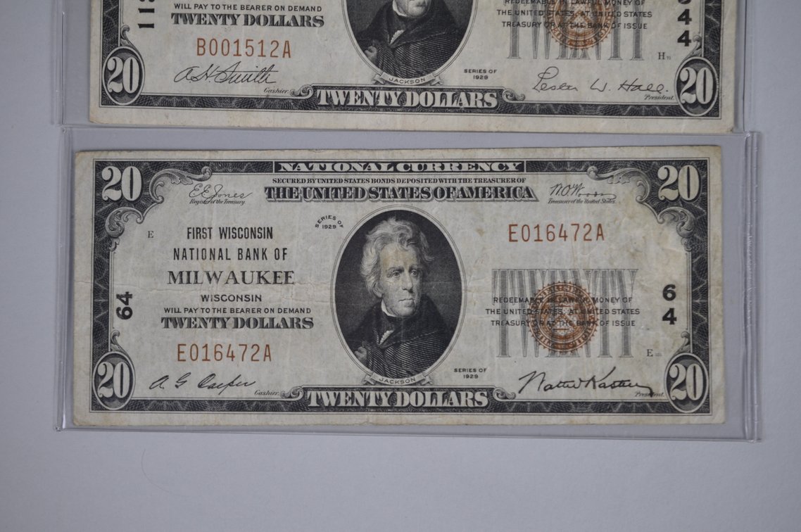 1929 Small Type Brown Seal Nat’l Currency, photo 10 of 14