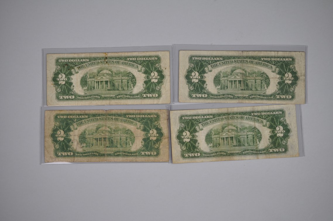 Assorted Small Type $2 Red Seal Notes, photo 9 of 20