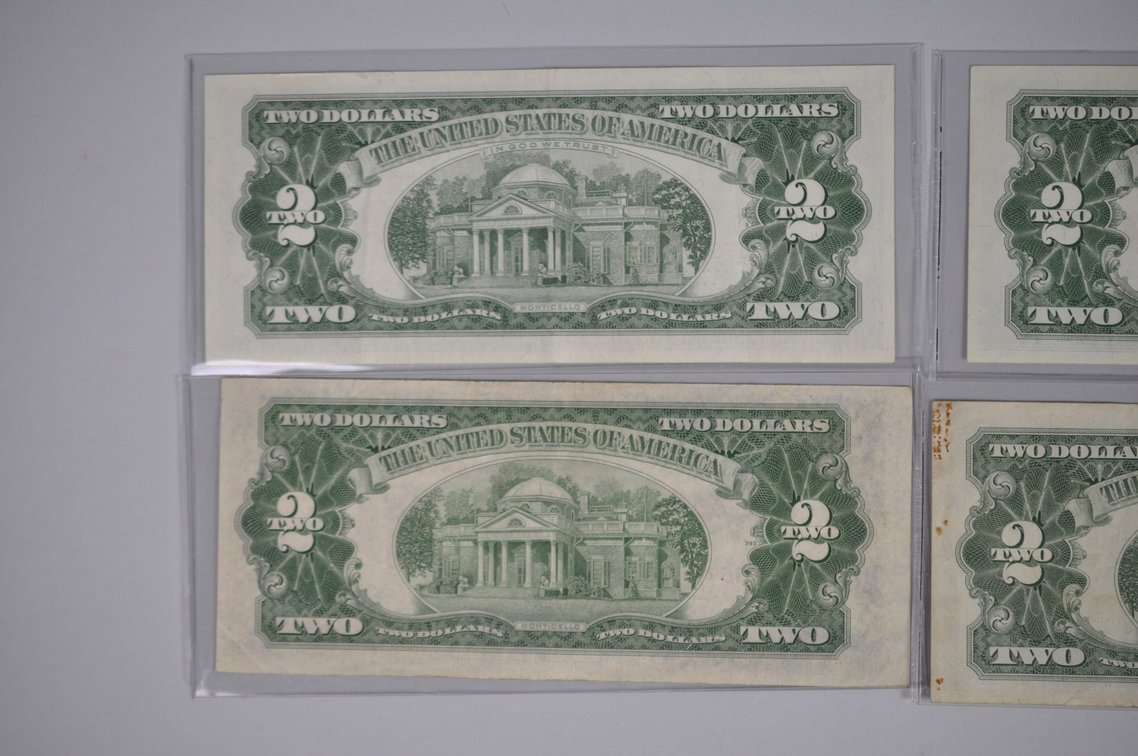 Assorted Small Type $2 Red Seal Notes, photo 20 of 20