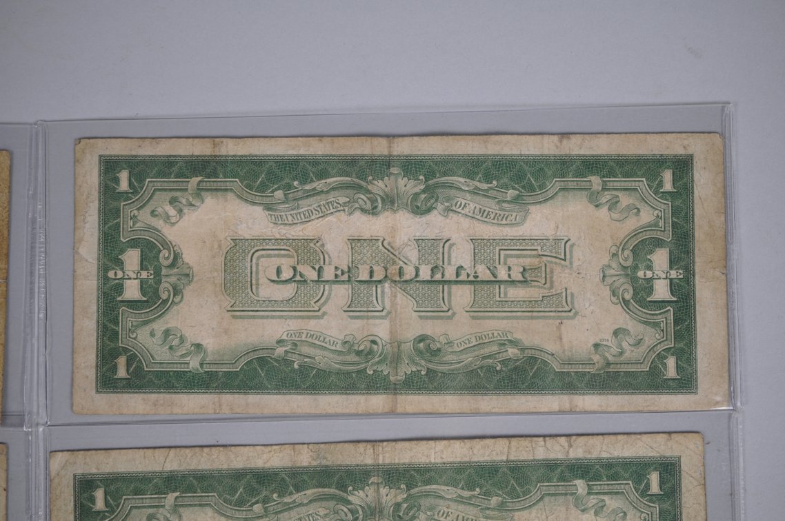 1928 One Dollar Blue Silver Certificate & 1935 Brown Hawaii, photo 13 of 15