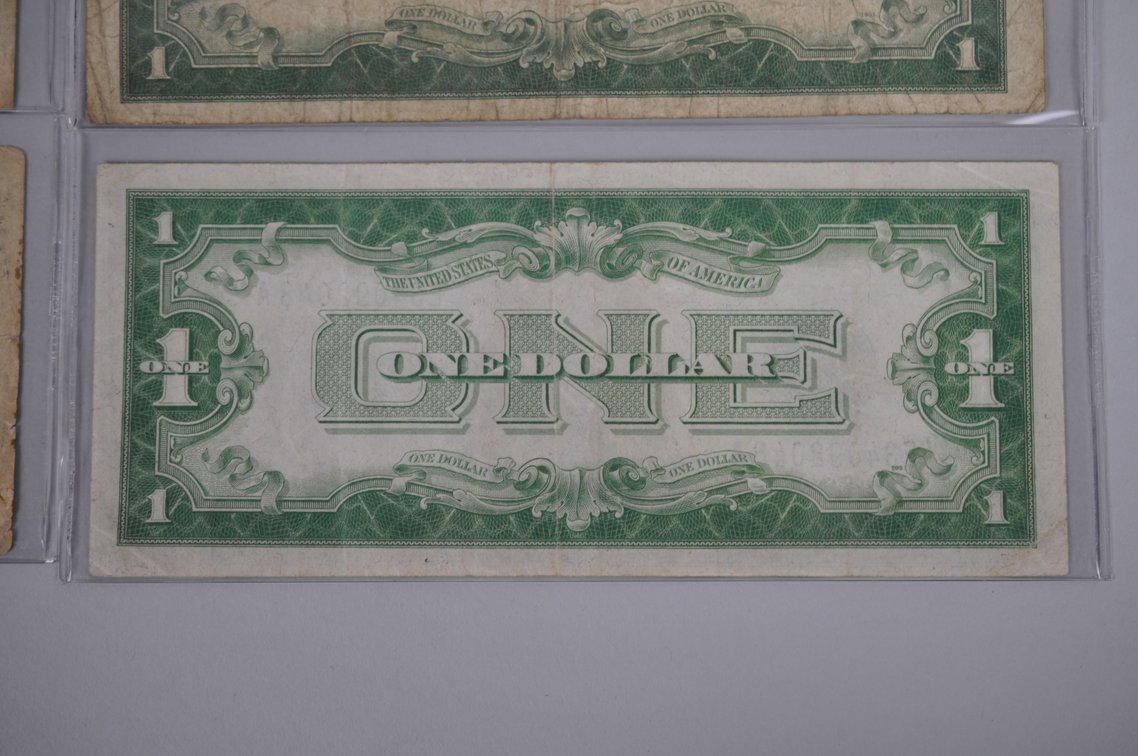 1928 One Dollar Blue Silver Certificate & 1935 Brown Hawaii, photo 15 of 15