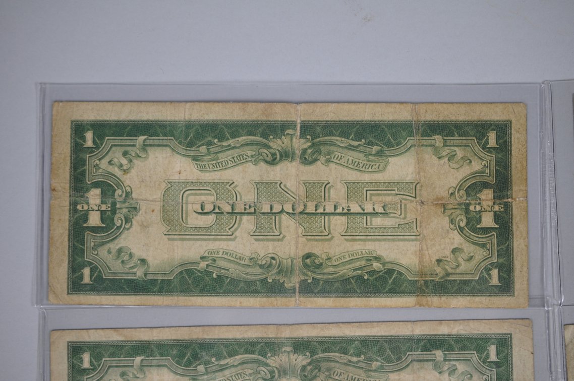 1928 One Dollar Blue Silver Certificate & 1935 Brown Hawaii, photo 10 of 15
