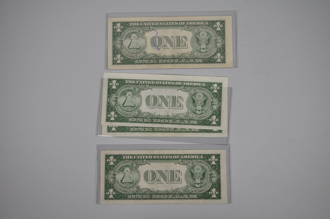 1935 $1 Blue Seal, Star Dollars, Emergency N. African Emergency Notes, photo 13 of 20