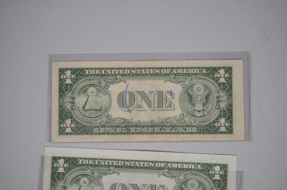 1935 $1 Blue Seal, Star Dollars, Emergency N. African Emergency Notes, photo 14 of 20