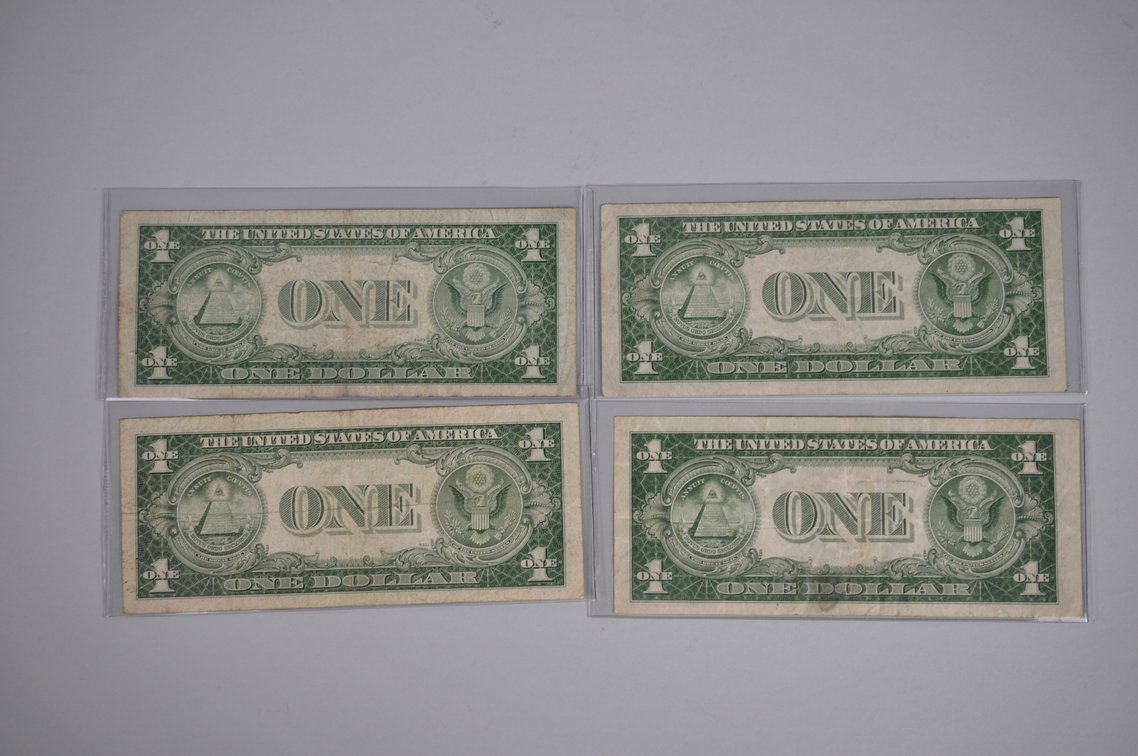 1935 $1 Blue Seal, Star Dollars, Emergency N. African Emergency Notes, photo 19 of 20