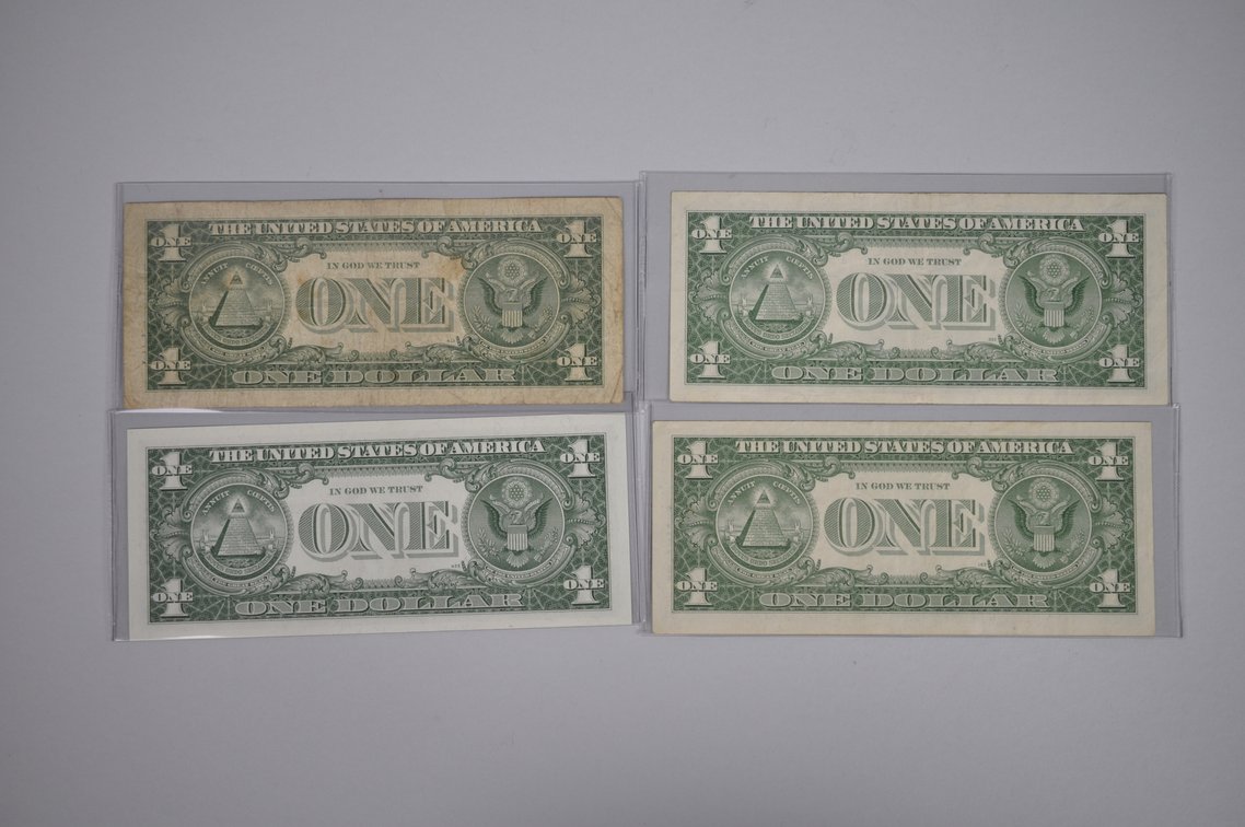 1934 & 1957 $1 Blue Silver Certificates, Star Bills, photo 19 of 20