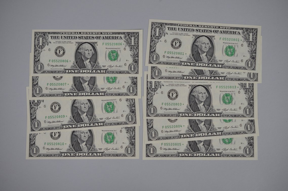 $1/$5 Star Notes & Concurrent Serial Numbers, photo 18 of 20
