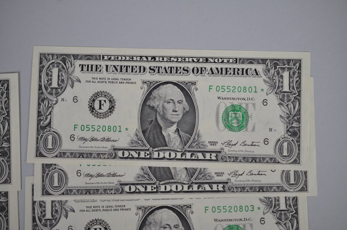 $1/$5 Star Notes & Concurrent Serial Numbers, photo 19 of 20