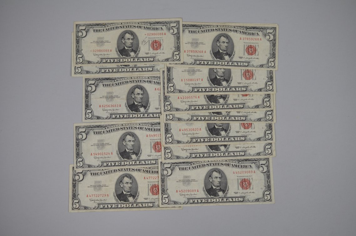 $1/$5 Star Notes & Concurrent Serial Numbers, photo 3 of 20