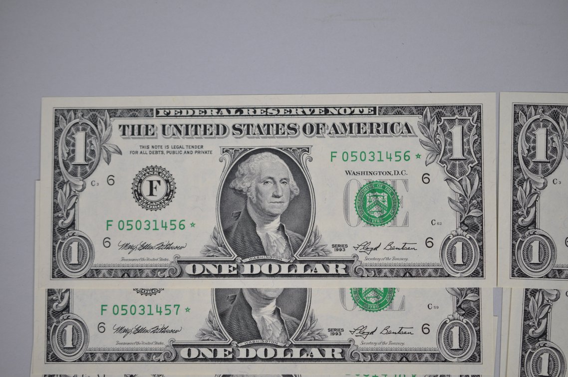 $1/$5 Star Notes & Concurrent Serial Numbers, photo 8 of 20