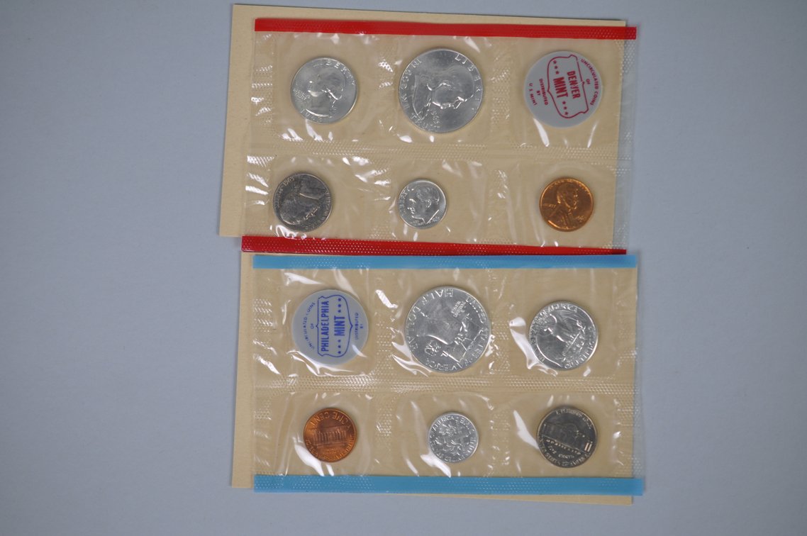Assorted Coins, Tokens & 1962–63 Unc. Sets, photo 4 of 19