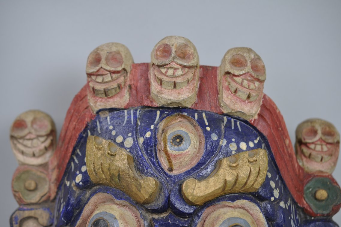 Tibetan Mahakala Mask, photo 2 of 15