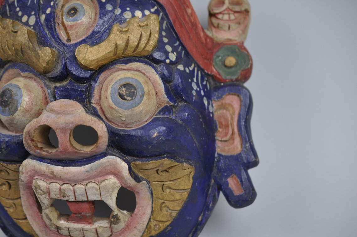 Tibetan Mahakala Mask, photo 4 of 15