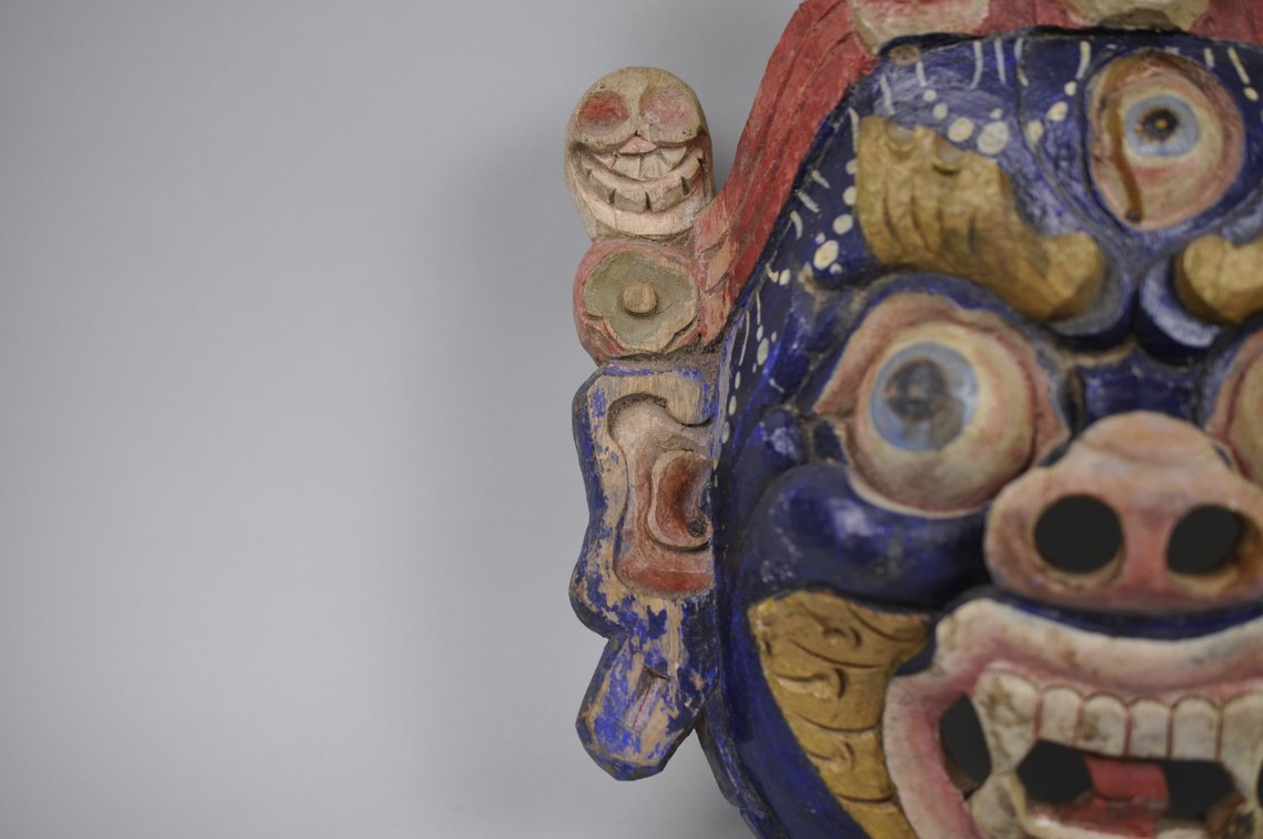 Tibetan Mahakala Mask, photo 5 of 15